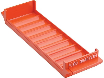 MMF Industries Porta-Count Tray, 1 Compartment, Orange (212082516)