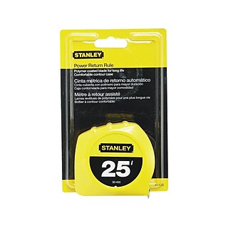 Stanley 25 Tape Measure, Polymer (30455)