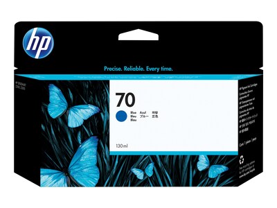 HP 70 Blue Standard Yield Ink Cartridge (C9458A)