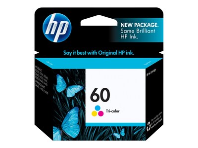 HP 60 Tri-Color Standard Yield Ink Cartridge (CC643WN#140)