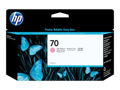 HP 70 Light Magenta Standard Yield Ink Cartridge (C9455A)