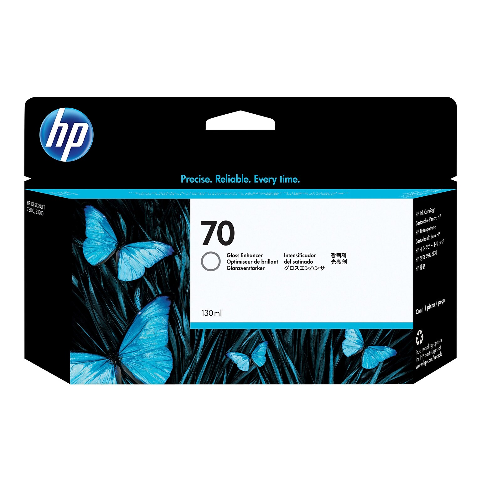 HP 70 Gloss Enhancer Standard Yield Ink Cartridge (C9459A)