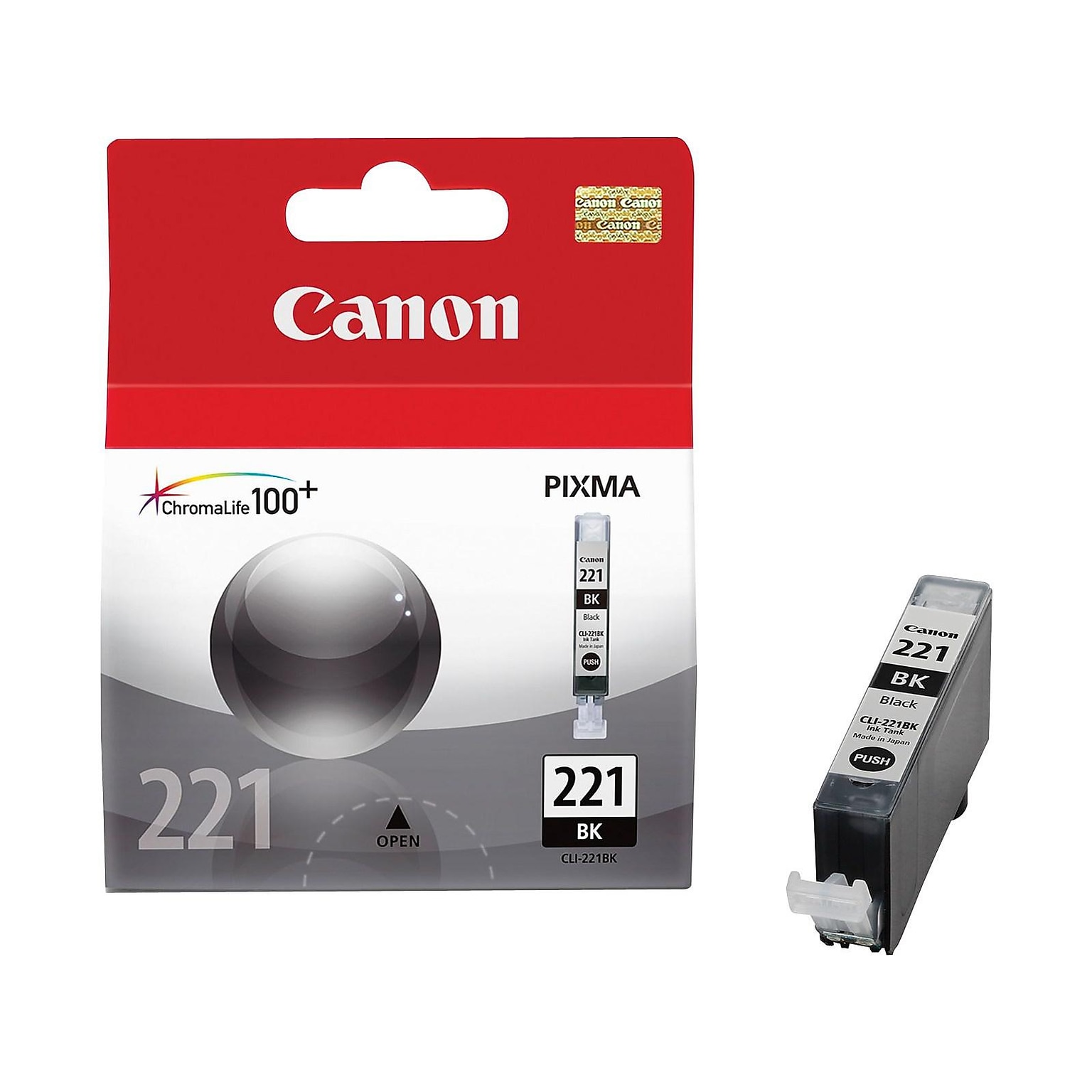 Canon 221 Black Standard Yield Ink Cartridge (2946B001)