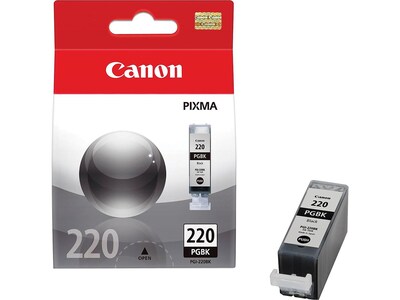 Canon 220 Pigment Black Standard Yield Ink Cartridge   (2945B001)