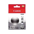 Canon 220 Pigment Black Standard Yield Ink Cartridge   (2945B001)