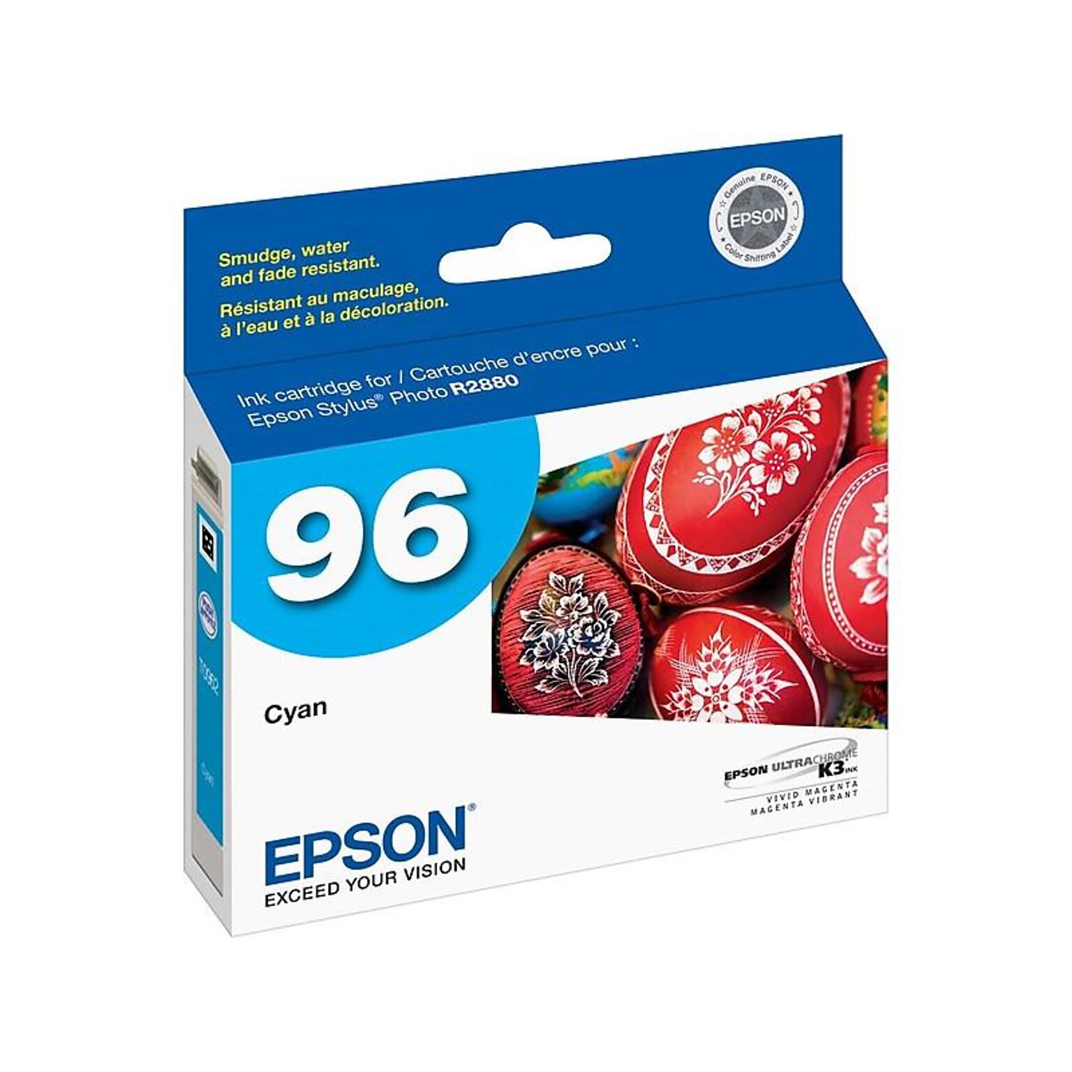 Epson T96 Ultrachrome Cyan Standard Yield Ink Cartridge