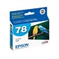 Epson T78 Cyan Standard Yield Ink Cartridge