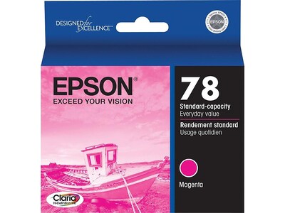 Epson T78 Magenta Standard Yield Ink Cartridge