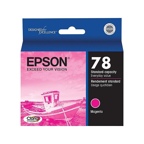Epson T78 Magenta Standard Yield Ink Cartridge