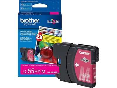 Brother LC65HYMS Magenta High Yield Ink Cartridge