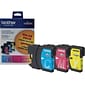 Brother LC613PKS Cyan/Magenta/Yellow Standard Yield Ink Cartridge,  3/Pack