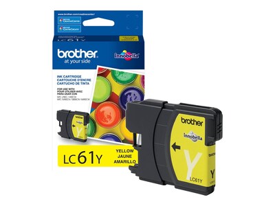 Brother LC61YS Yellow Standard Yield Ink  Cartridge