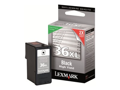Lexmark 36XL Black High Yield Ink Cartridge (18C2170)