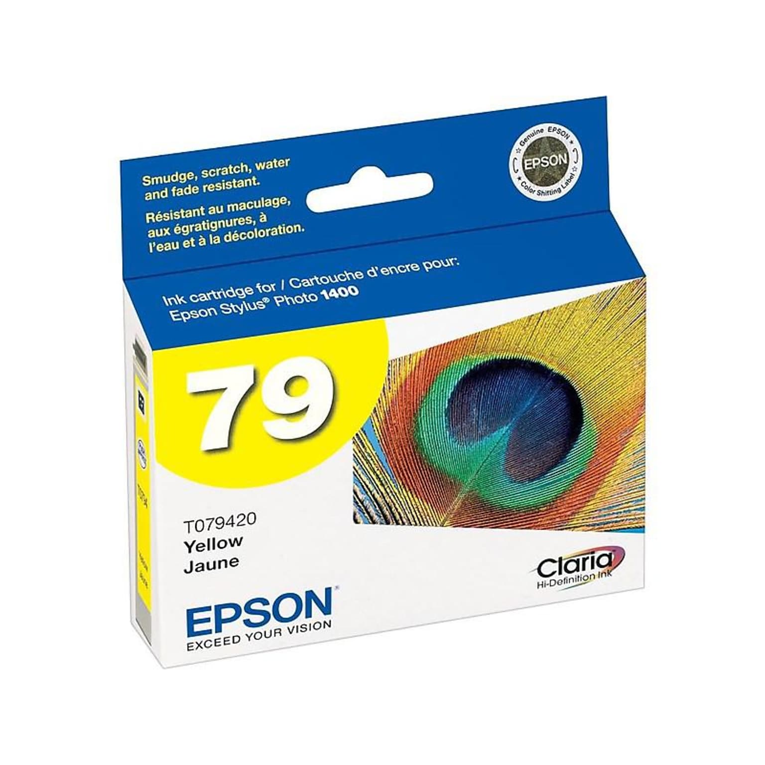 Epson T79 Yellow High Yield Ink Cartridge   (T079420)