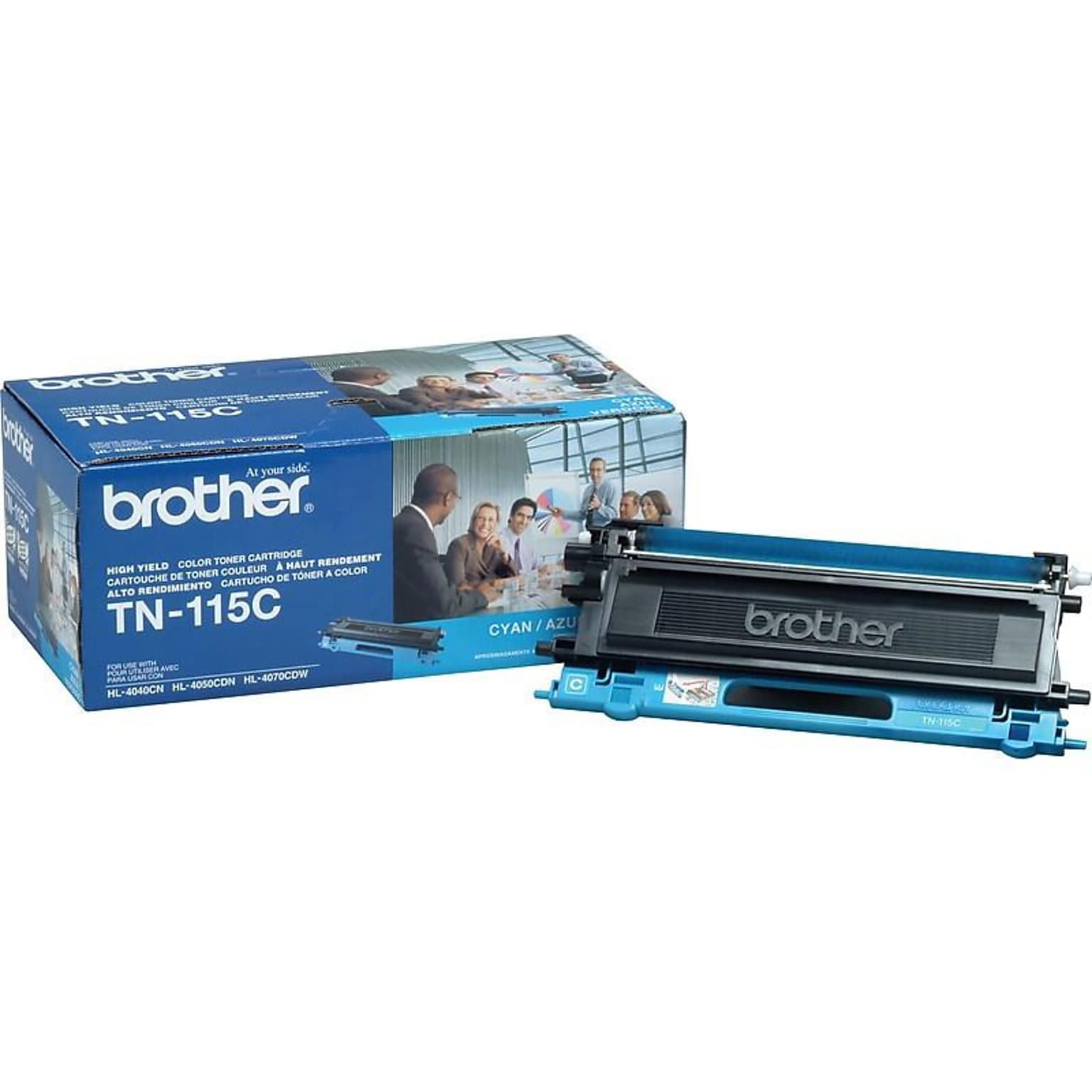 Brother TN-115 Cyan High Yield Toner Cartridge (TN115C)