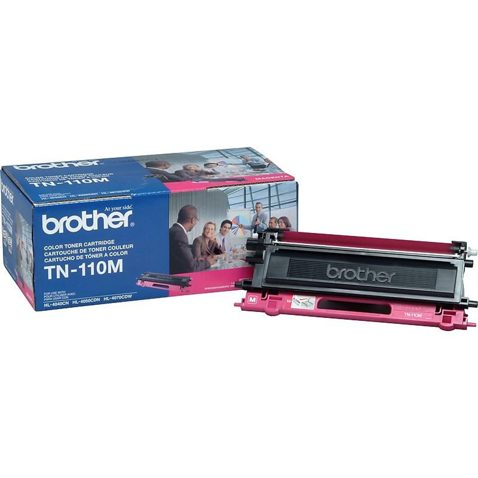 Brother TN-110 Magenta Standard Yield Toner Cartridge   (TN110M)