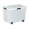 Advantus 60 Quart Storage Box, Clear (34009)