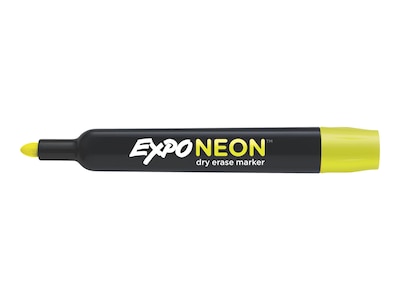 Expo Neon Dry Erase Bullet Tip Markers, Assorted - 5 count