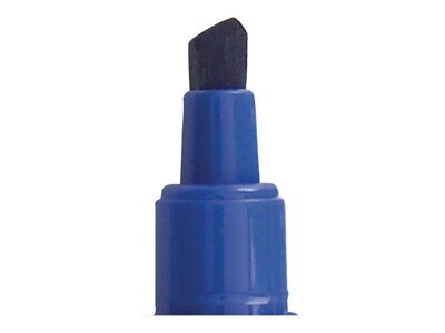 Quartet EnduraGlide Dry Erase Markers, Chisel Tip, Blue, 12/Pack (5001-3M)