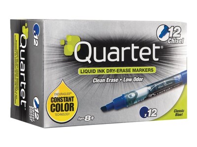 Quartet Dry Erase Markers, Bullet Tip, Assorted Neon, 4/Pack