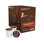 Tullys Italian Roast Coffee, Keurig® K-Cup® Pods, Dark Roast, 24/Box (193019)