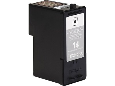 Lexmark 14 Black Standard Yield Ink Cartridge (18C2090)