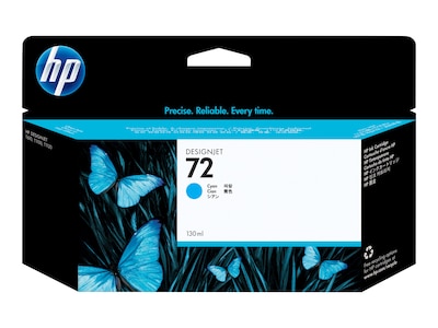 HP 72 Cyan Standard Yield Ink Cartridge (C9371A)