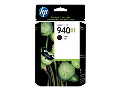 HP 940XL Black High Yield Ink Cartridge (C4906AN#140)