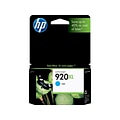 HP 920XL Cyan High Yield Ink Cartridge (CD972AN#140)