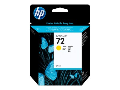 HP 72 Yellow Standard Yield Ink Cartridge (C9400A)