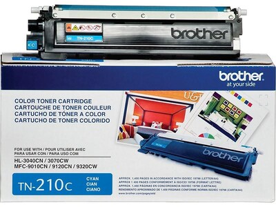 Brother TN-210 Cyan Standard Yield Toner Cartridge  (TN210C)