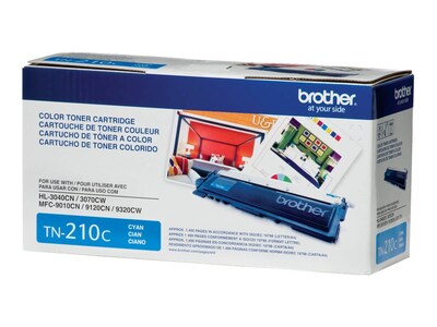 Brother TN-210 Cyan Standard Yield Toner Cartridge  (TN210C)