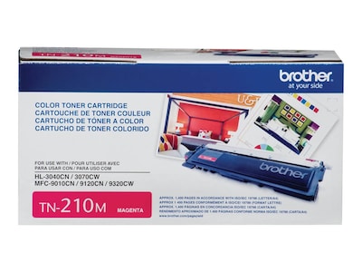 Brother TN-210 Magenta Standard Yield Toner Cartridge  (TN210M)