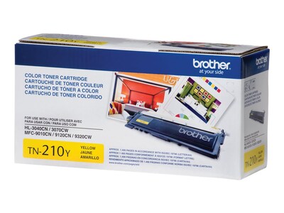 Brother TN-210 Yellow Standard Yield Toner Cartridge   (TN210Y)