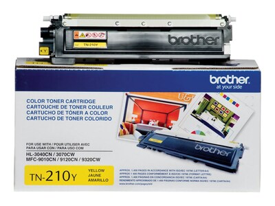 Brother TN-210 Yellow Standard Yield Toner Cartridge   (TN210Y)