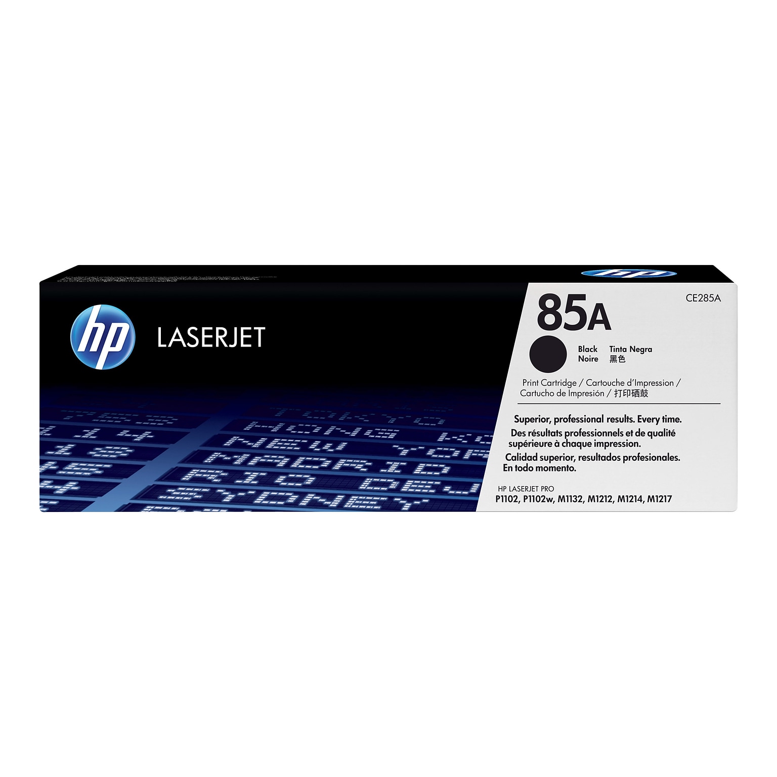 HP 85A Black Standard Yield Toner Cartridge, print up to 1600   pages