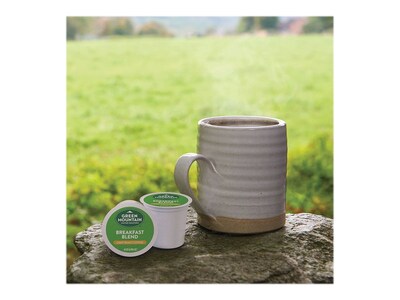 Green Mountain Breakfast Blend Coffee Keurig® K-Cup® Pods, Light Roast, 96/Carton (6520)