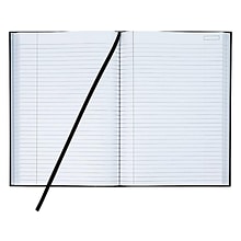 TOPS Royale Professional Notebooks, 8.25 x 11.75, College Ruled, 96 Sheets, Black (25232)