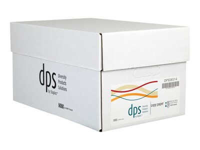 DPS by Staples 8.5 x 14 Copy Paper, 20 lbs., 92 Brightness, 500/Ream (DPS08514)