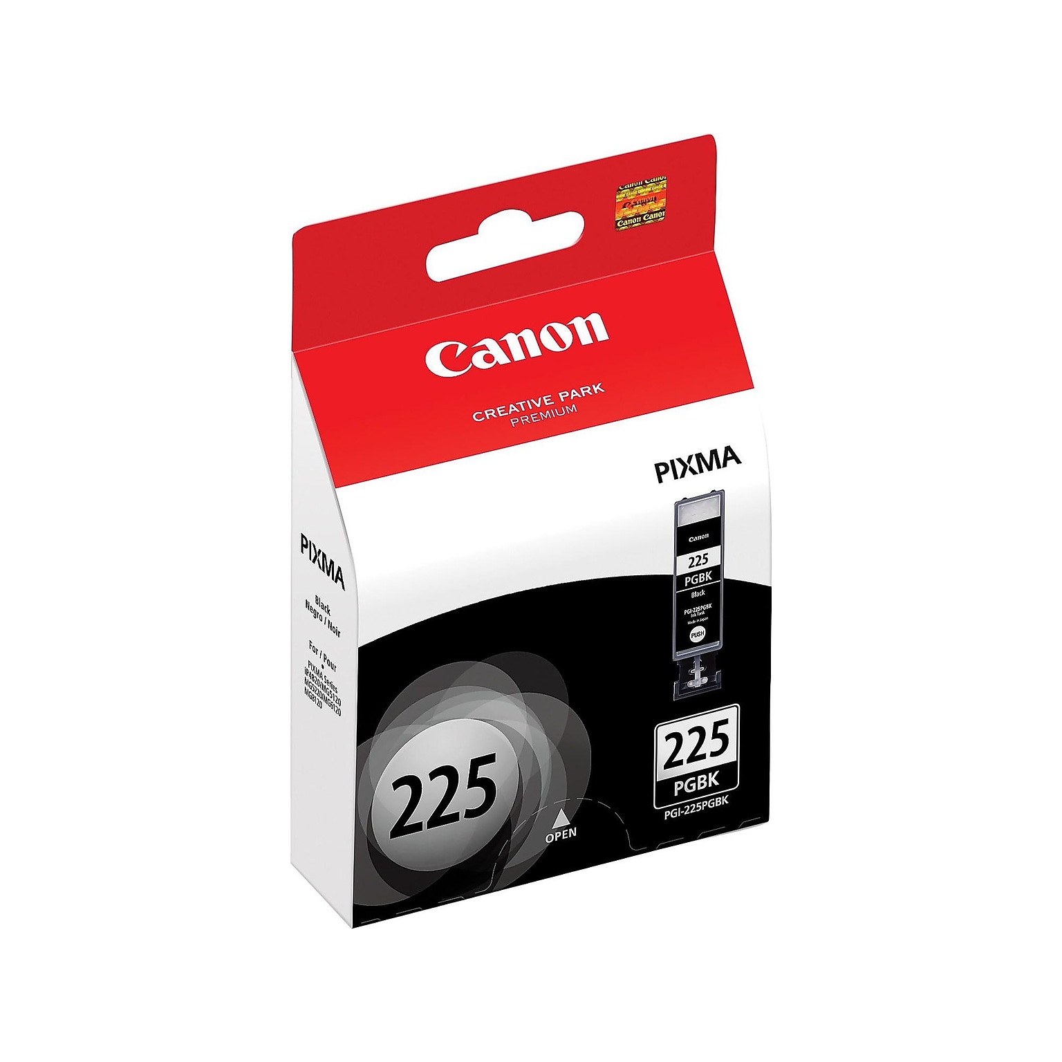 Canon 225 Black Standard Yield Ink Cartridge (4530B001)