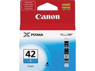 Canon 42 Cyan Standard Yield Ink Cartridge (6385B002)