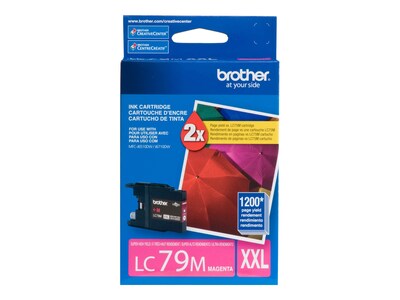 Brother Magenta Extra High Yield Ink Cartridge  (LC79MS)