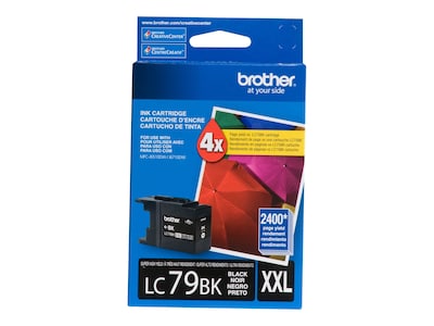 Brother LC79BKS Black Extra High Yield Ink   Cartridge