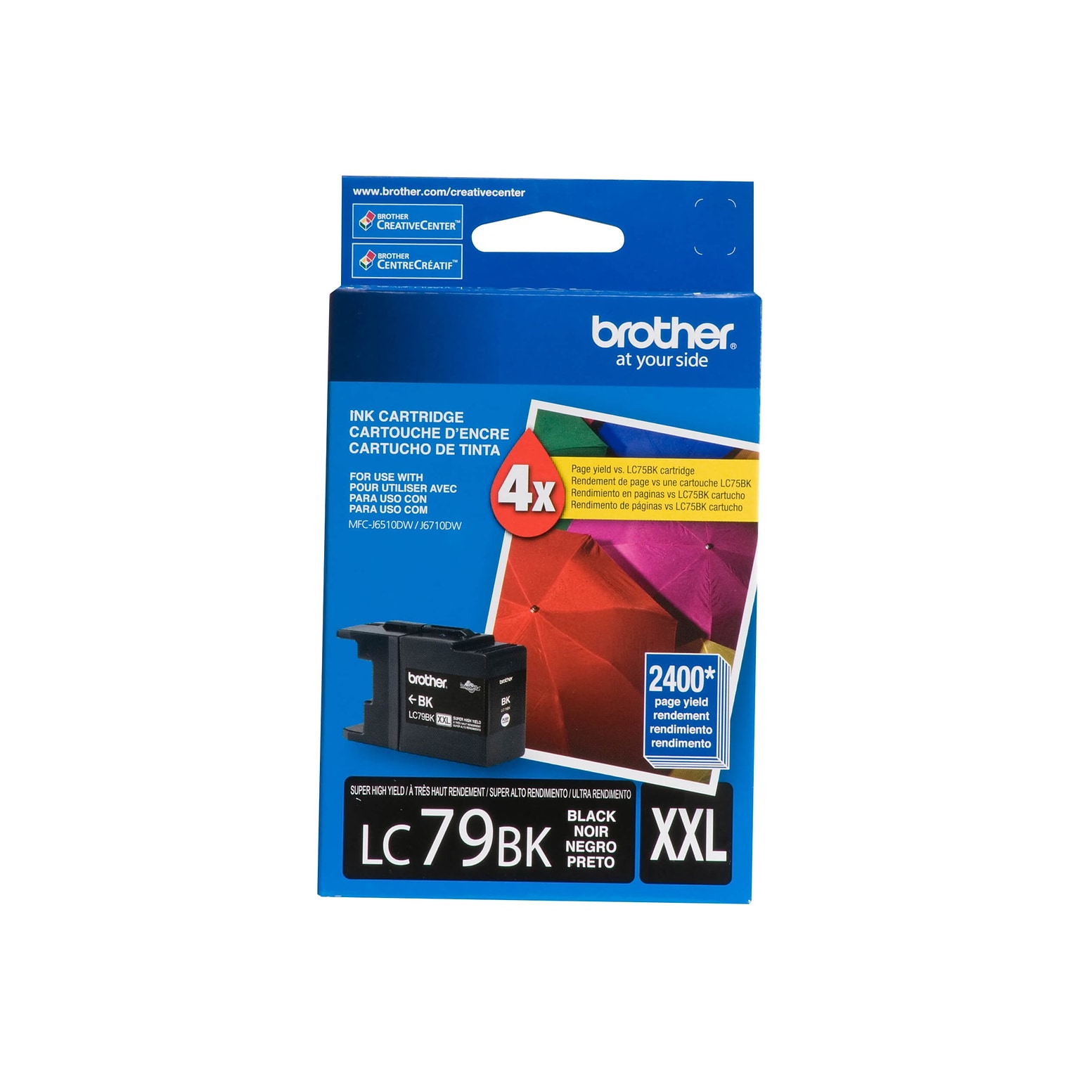 Brother LC79BKS Black Extra High Yield Ink   Cartridge