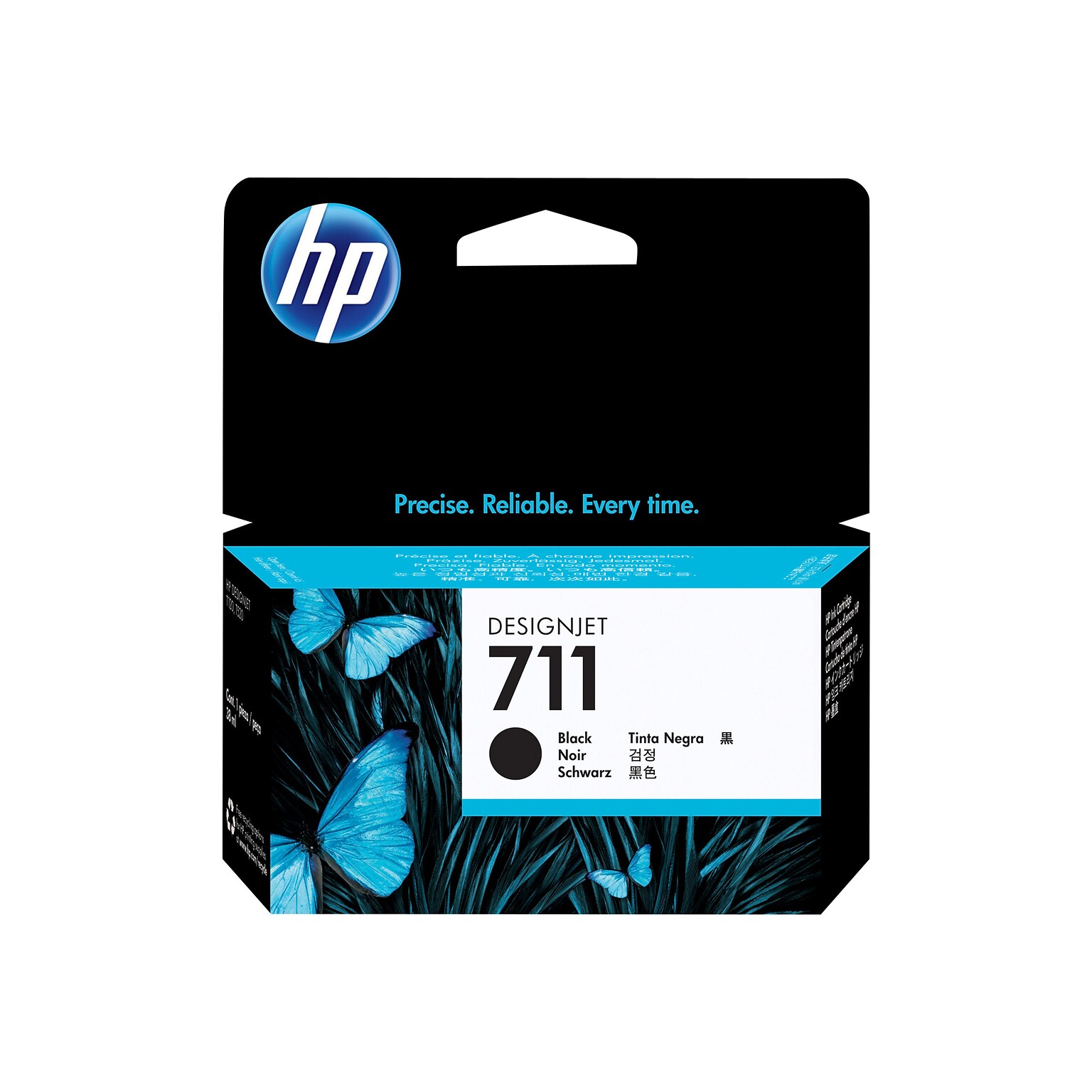 HP 711 Black Standard Yield Ink Cartridge (CZ129A)