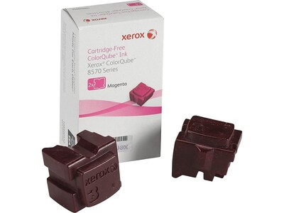 Xerox 108R00927 Magenta Standard Yield Ink Cartridge, 2/Pack