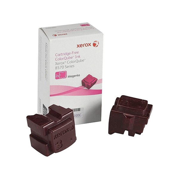 Xerox 108R00927 Magenta Standard Yield Ink Cartridge, 2/Pack