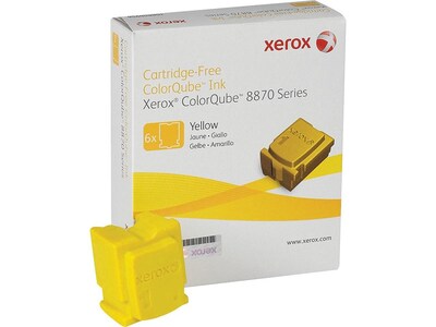 Xerox 108R00952 Yellow Standard Yield Ink Cartridge, Prints Up to 17,300 Pages