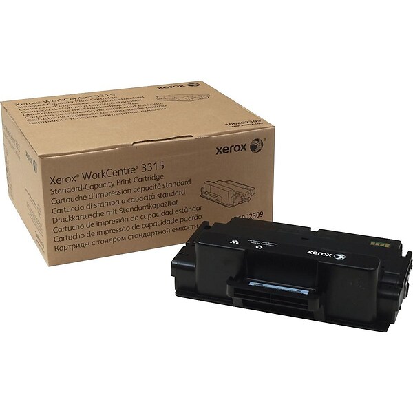 Xerox 106R02309 Black Standard Yield Toner Cartridge