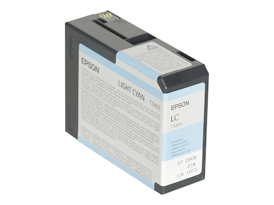 Epson T580 Ultrachrome Light Cyan Standard Yield Ink Cartridge